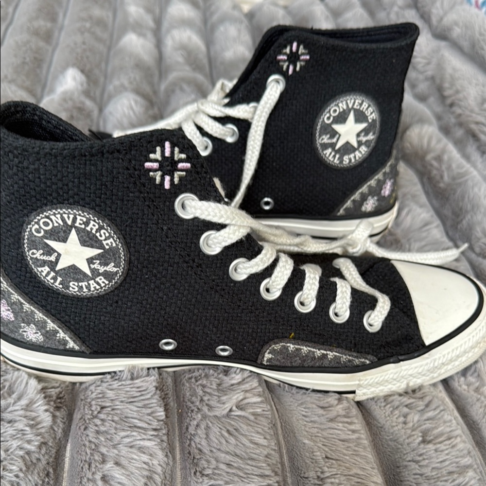 Converse Black High-Top Sneakers